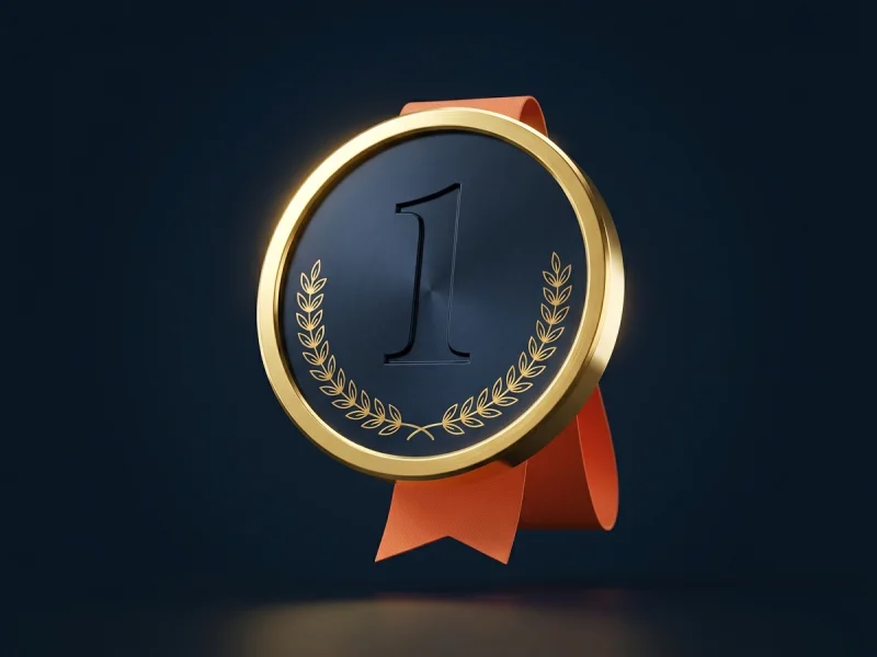 Rank 1 medal
