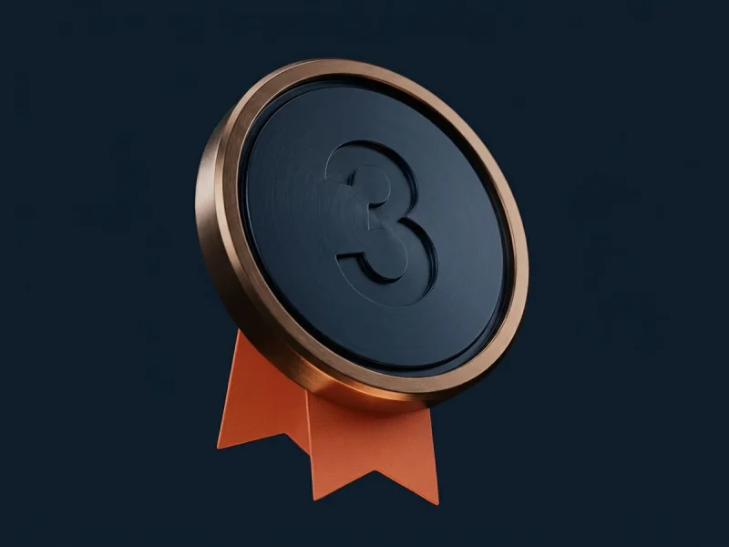 Rank 3 medal