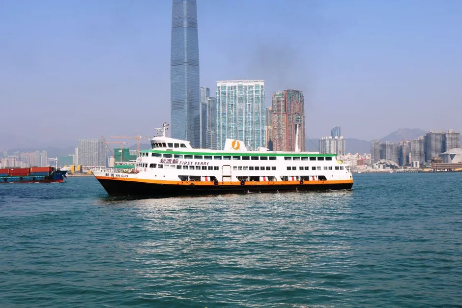 Conceptual harbourfront-skyline image — illustrating Hong Kong, home city of the first astronaut in this report.