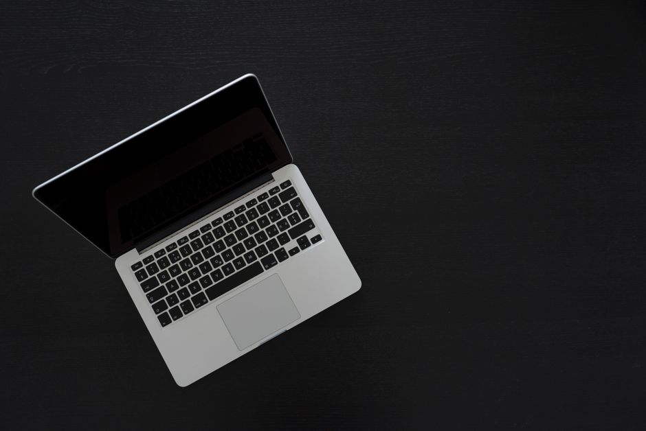 A MacBook running a terminal — a local LLM needs nothing else