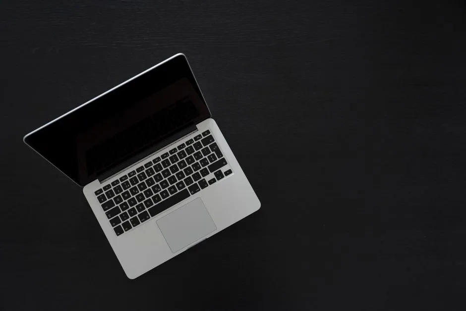 A MacBook running a terminal — a local LLM needs nothing else