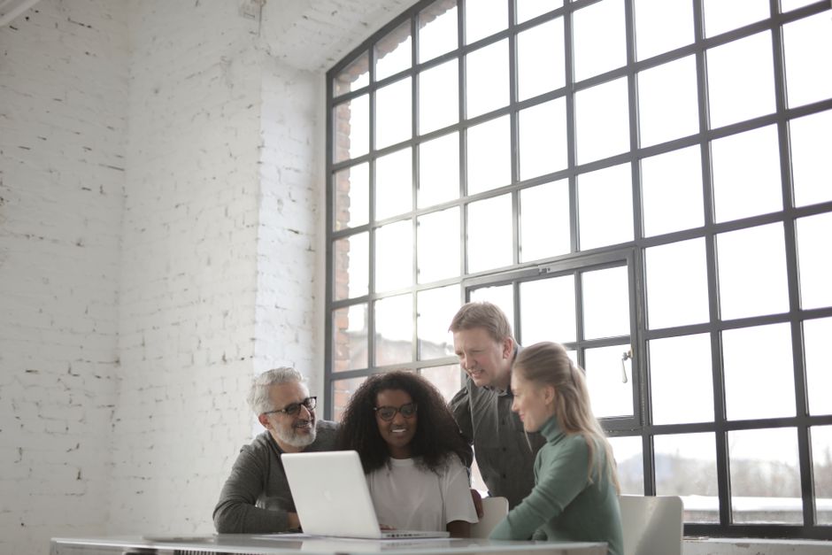 A team reviewing a vendor policy — vetting an AI tool before company data goes in