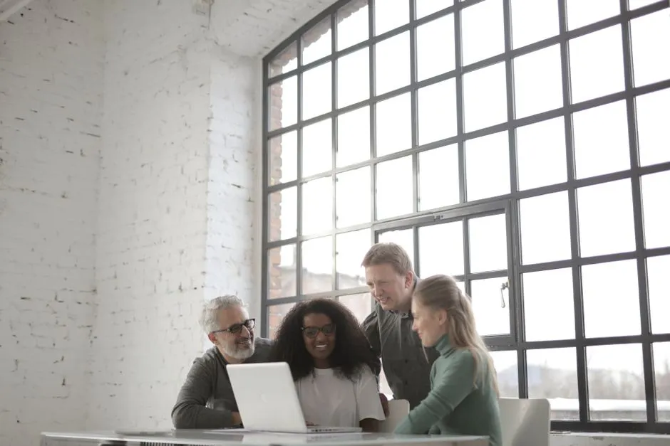 A team reviewing a vendor policy — vetting an AI tool before company data goes in