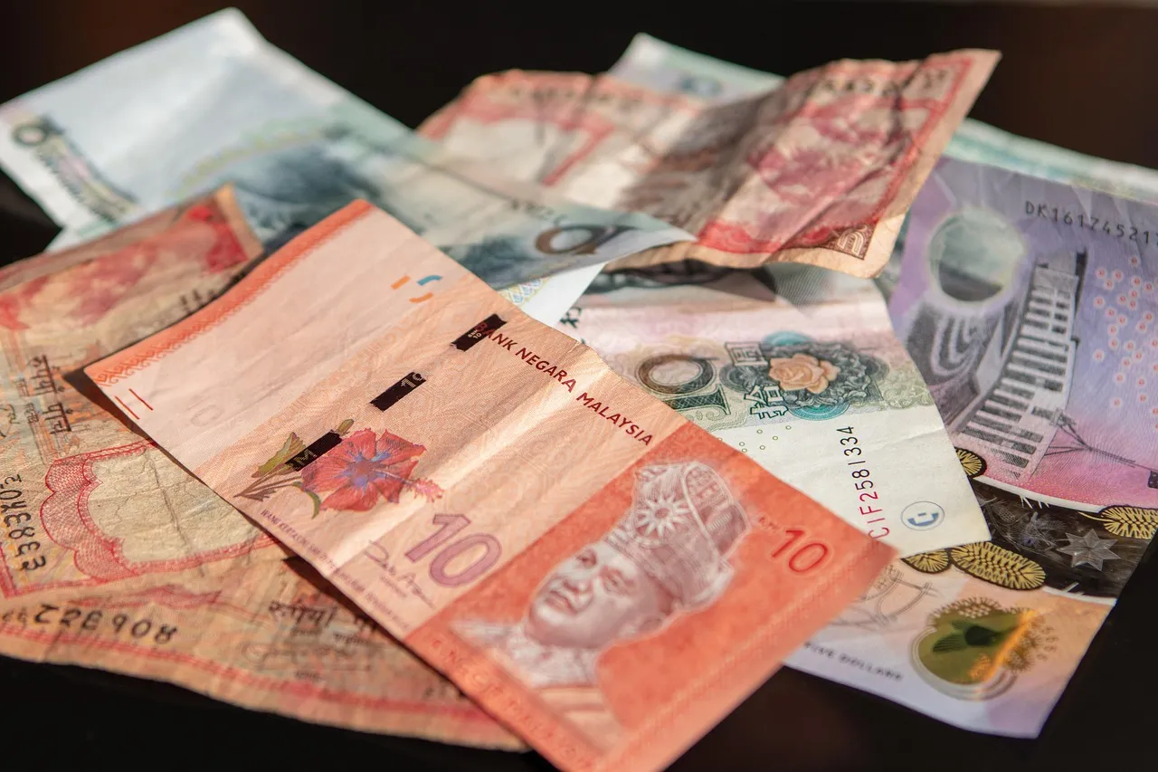 Malaysian ringgit banknotes — EPF, SOCSO and EIS are deducted from monthly wages