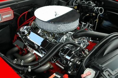 car engine, motor, clean, customized, engine