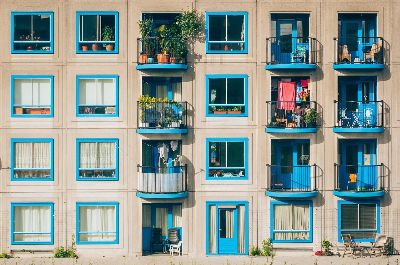 apartments, architecture, balconies, building, facade