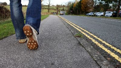 walk, shoes, shoe, leg, pavement
