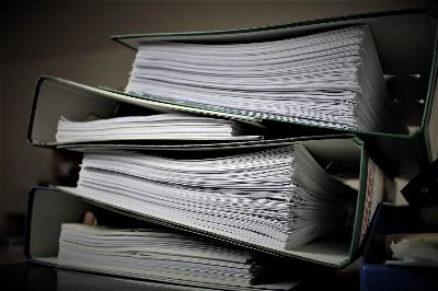 bureaucracy, file folder, paperwork, office, work