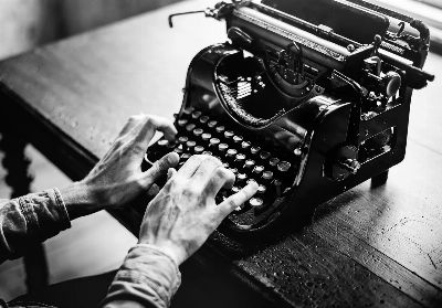 typewriter, old, alphabet, typing, antique