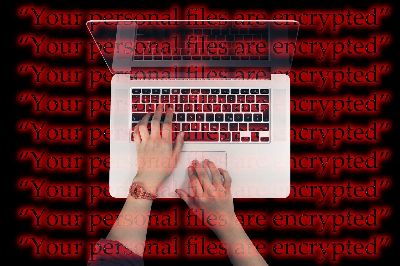 laptop, keyboard, cyber, attack, wannacry