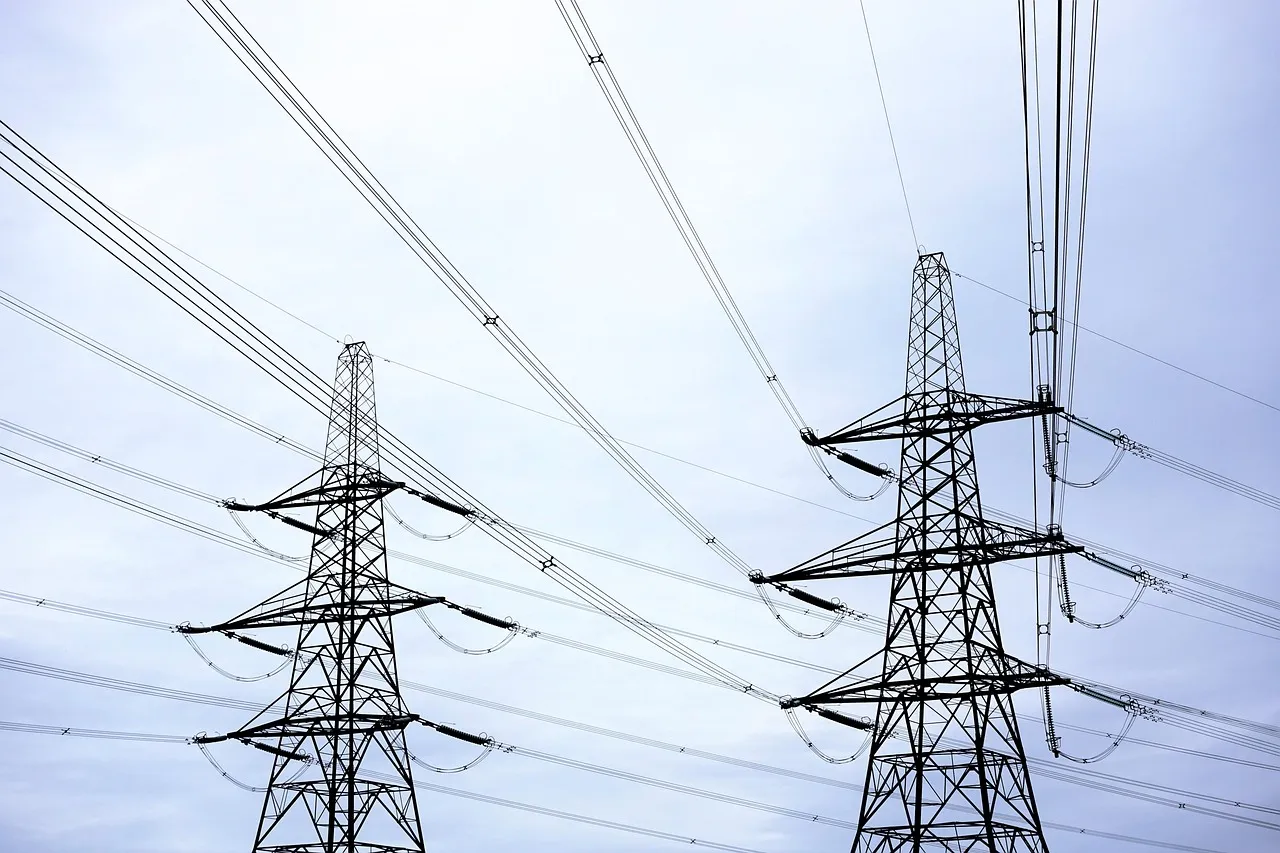 Two electricity transmission pylons against a pale sky, representing the grid rules Australia has agreed to write