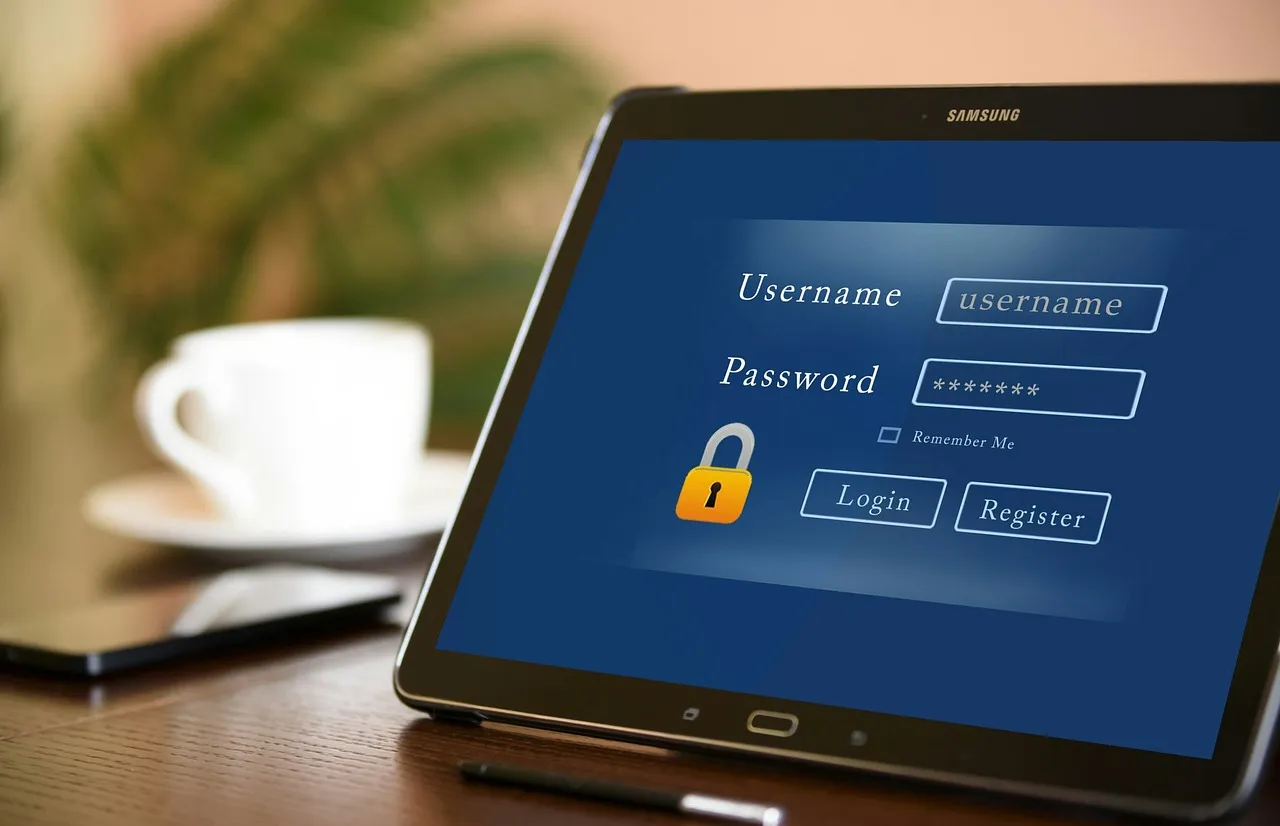 A signup form rendered on a screen — illustrating the page whose fields were read by third-party marketing trackers.