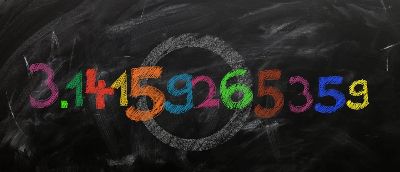 pi, board, school, circle, diameter