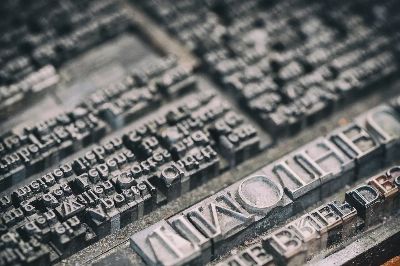 letters, pressure plate, pressure, printing house, letterpress