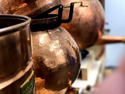 copper, gin, still, alcohol, drink