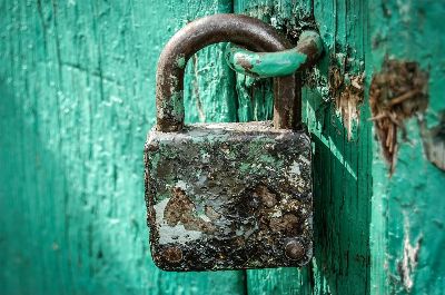 padlock, locked, secured, lock, old padlock