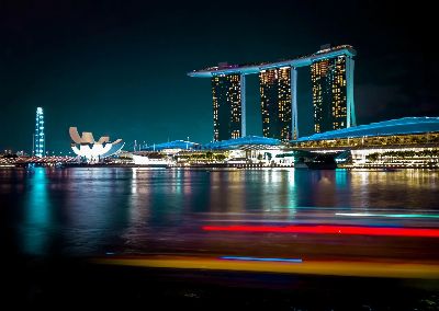 singapore, singapore river, skyline, building, water
