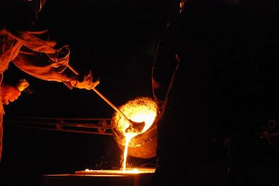 iron, pour, iron-pour, foundry, hot