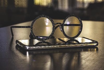 eyeglasses, smartphone, gadget, technology, eye vision