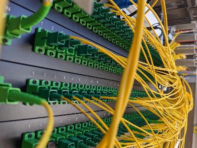 patch panel, internet, cable, connection, glass fiber