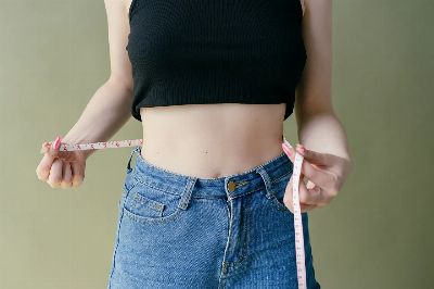 tape measure, body measurement, waistline, waist, measuring