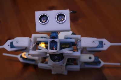 robot, servo, ultrasonic sensor, engine, recycling