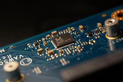 electronic, microchip, circuit board, macro