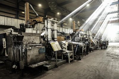 factory, hall, production, machinery, industry