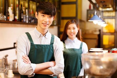 waitress, waiter, barista, staff, restaurant