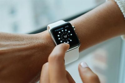 smart watch, apple, wrist, wristwatch, watch