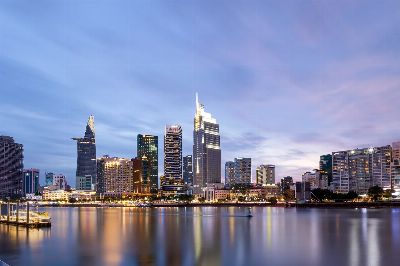 vietnam, bitexco financial tower, ho chi minh, city, skyline
