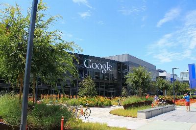 google, plex, california, logo, office