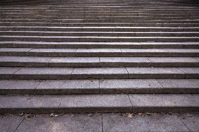 stairs, empty, grey, concrete, emptiness